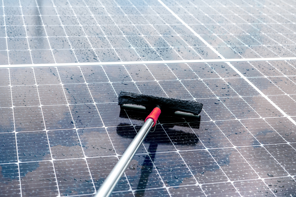 Reinigung PV-Anlage